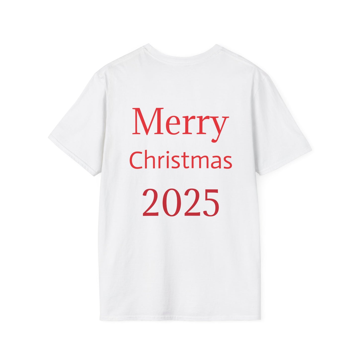 Christmas Santa T-Shirt, Holiday Gift, Unisex Tee, Festive Apparel, Merry Christmas 2025 Tee, Fun Santa Design