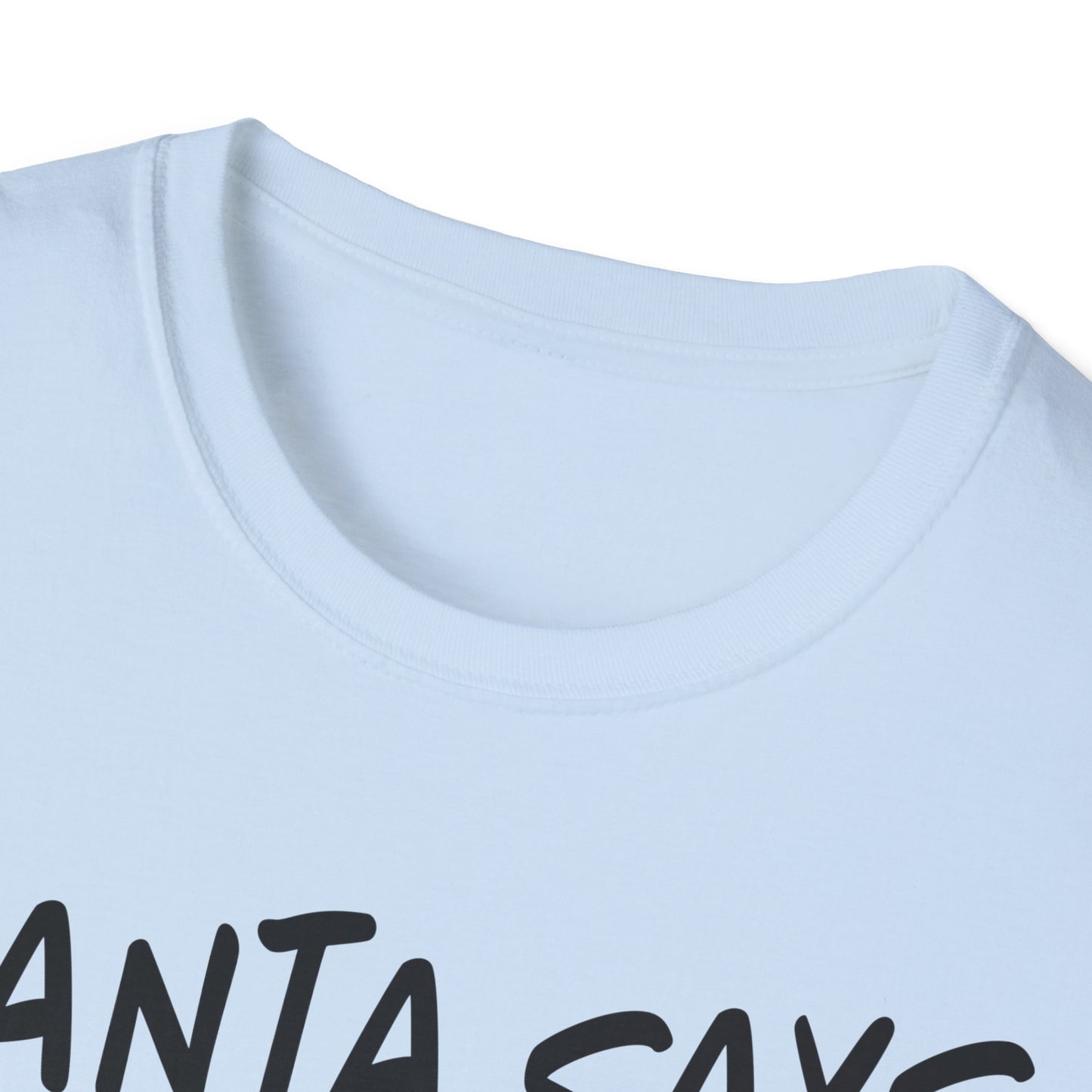 Christmas Santa T-Shirt, Holiday Gift, Unisex Tee, Festive Apparel, Merry Christmas 2025 Tee, Fun Santa Design