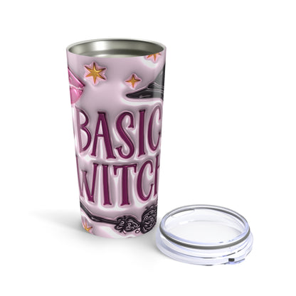Basic Witch Tumbler 20oz | Mystical Travel Mug, Spooky Drinkware, Halloween Gift, Witchy Vibes, Cute Tumbler