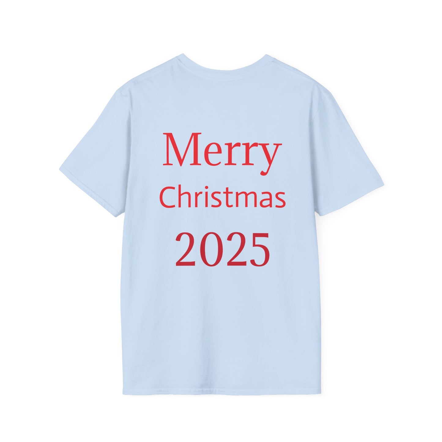 Christmas Santa T-Shirt, Holiday Gift, Unisex Tee, Festive Apparel, Merry Christmas 2025 Tee, Fun Santa Design