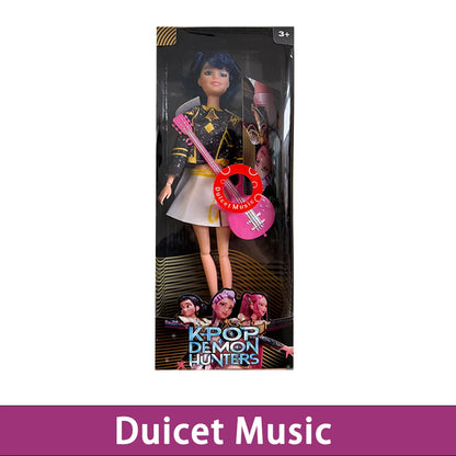 2025 NEW High Quality Shaped Anime 30CM K-Pop Demon Hunters Doll Vinyl Toy Rumi Mira Zoey Birthday Surprise Gift For Girls