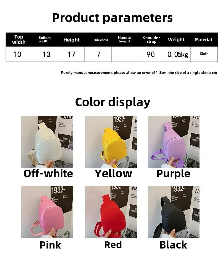 Children's Chest Bag K-Pop Demon Hunters Messenger Bags Baby Shoulder Bag Kids Gifts Mini Kids Gifts Cute Purses and Handbags